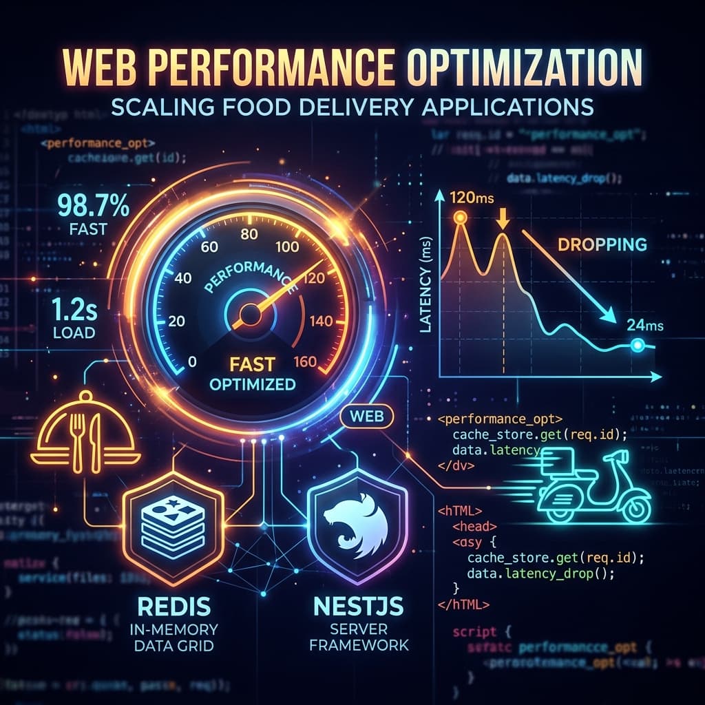 How We Reduced Load Times by 38% on a High-Traffic Food Ordering Platform